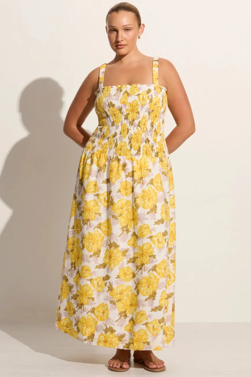 Messina Midi Dress Isadora Floral - Final Sale