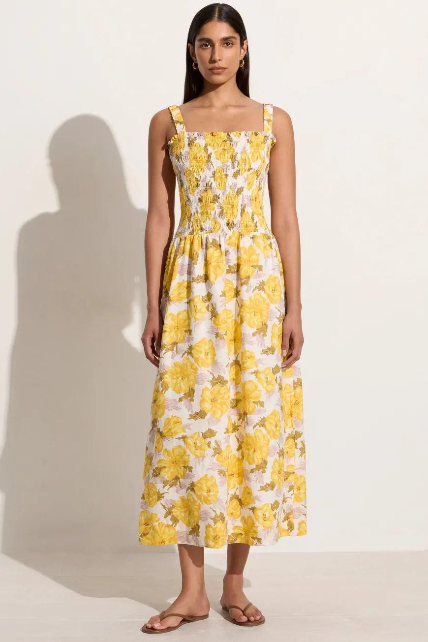 Messina Midi Dress Isadora Floral - Final Sale