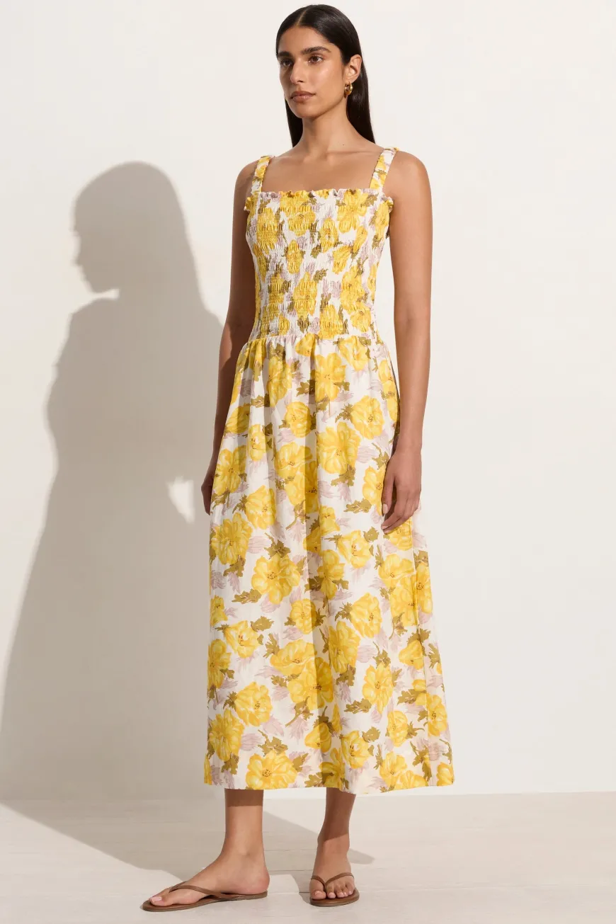Messina Midi Dress Isadora Floral - Final Sale