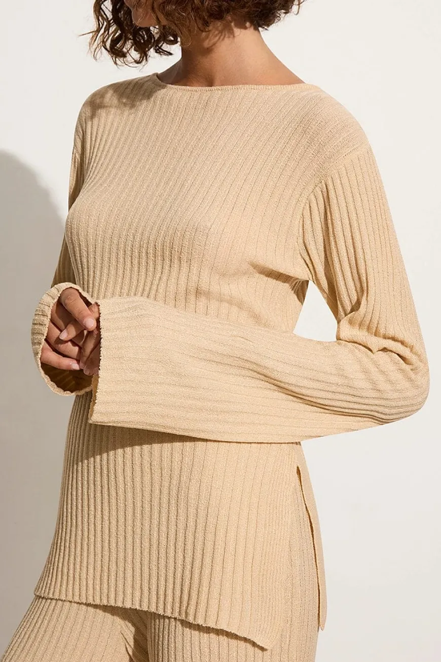 Mitras Tunic Top Beige - Final Sale