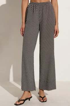 Monforte Pant Toscano Stripe Black