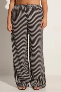 Monforte Pant Toscano Stripe Black