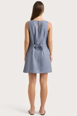 Nazarit Mini Dress Cornflower Blue