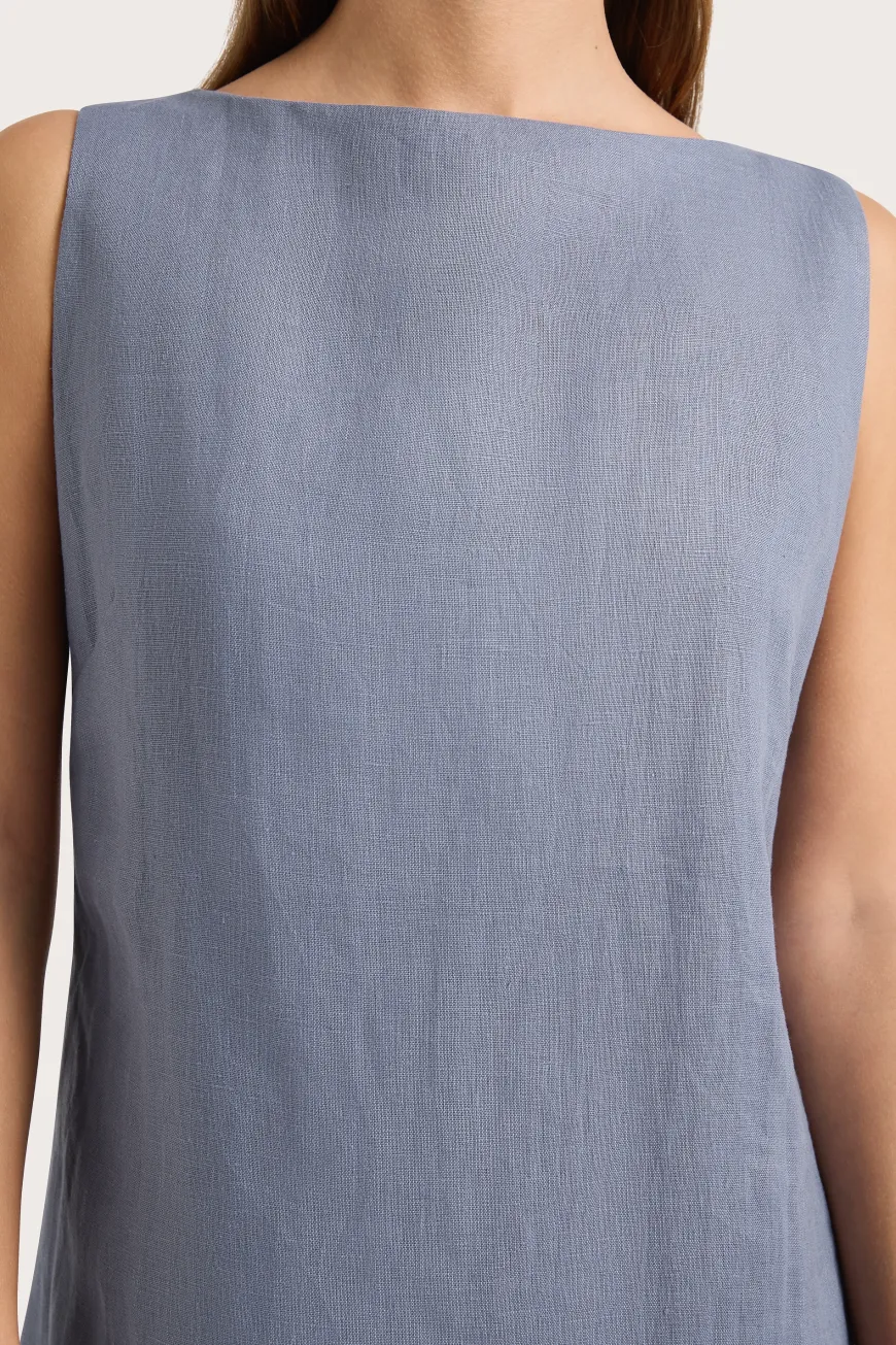 Nazarit Mini Dress Cornflower Blue