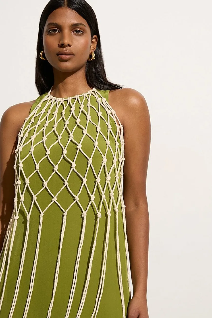 Nelas Macrame Top Off-White - Final Sale