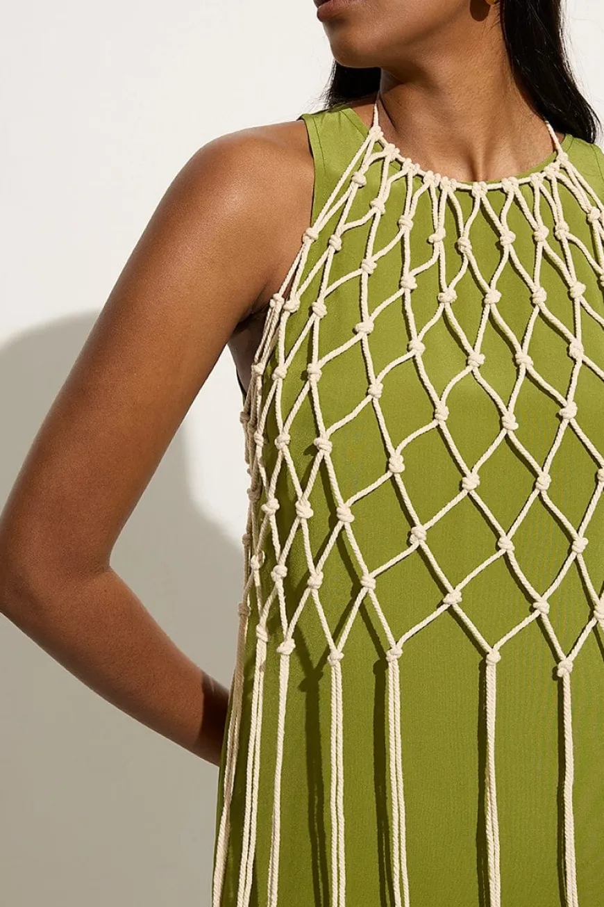 Nelas Macrame Top Off-White - Final Sale