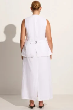 Nelli Skirt White