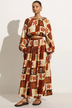 Oliveira Skirt Tobago Floral - Final Sale