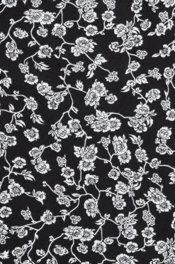 Olivia Maxi Dress Amaryllis Floral Black