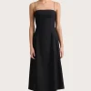 Ostano Midi Dress Black