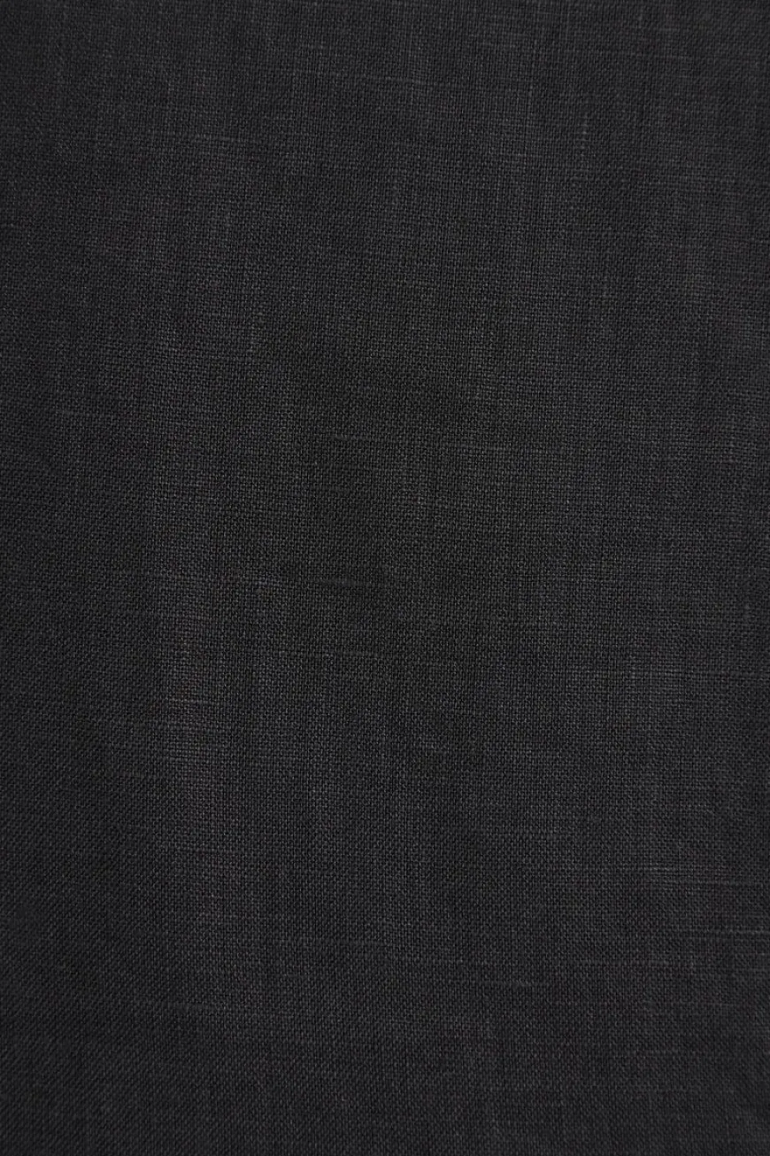 Ottavio Pants Plain Black