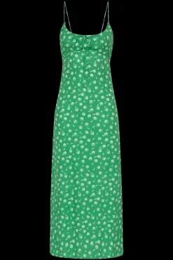 Pau Midi Dress Green