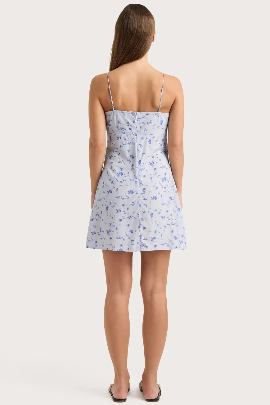 Pau Mini Dress Blossom Blue
