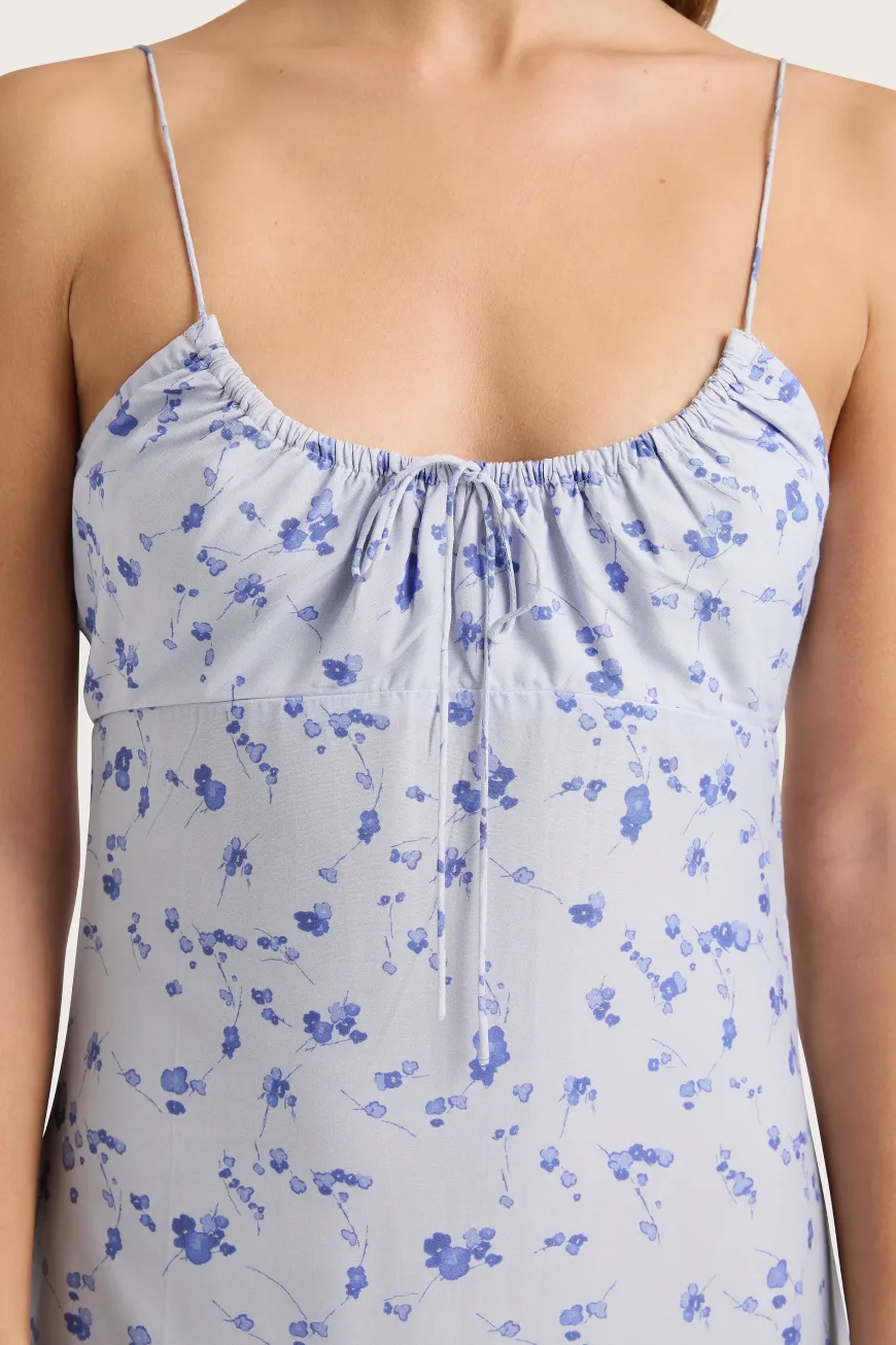 Pau Mini Dress Blossom Blue