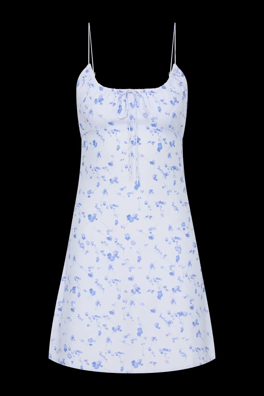 Pau Mini Dress Blossom Blue