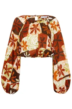Pereira Top Tobago Floral - Final Sale