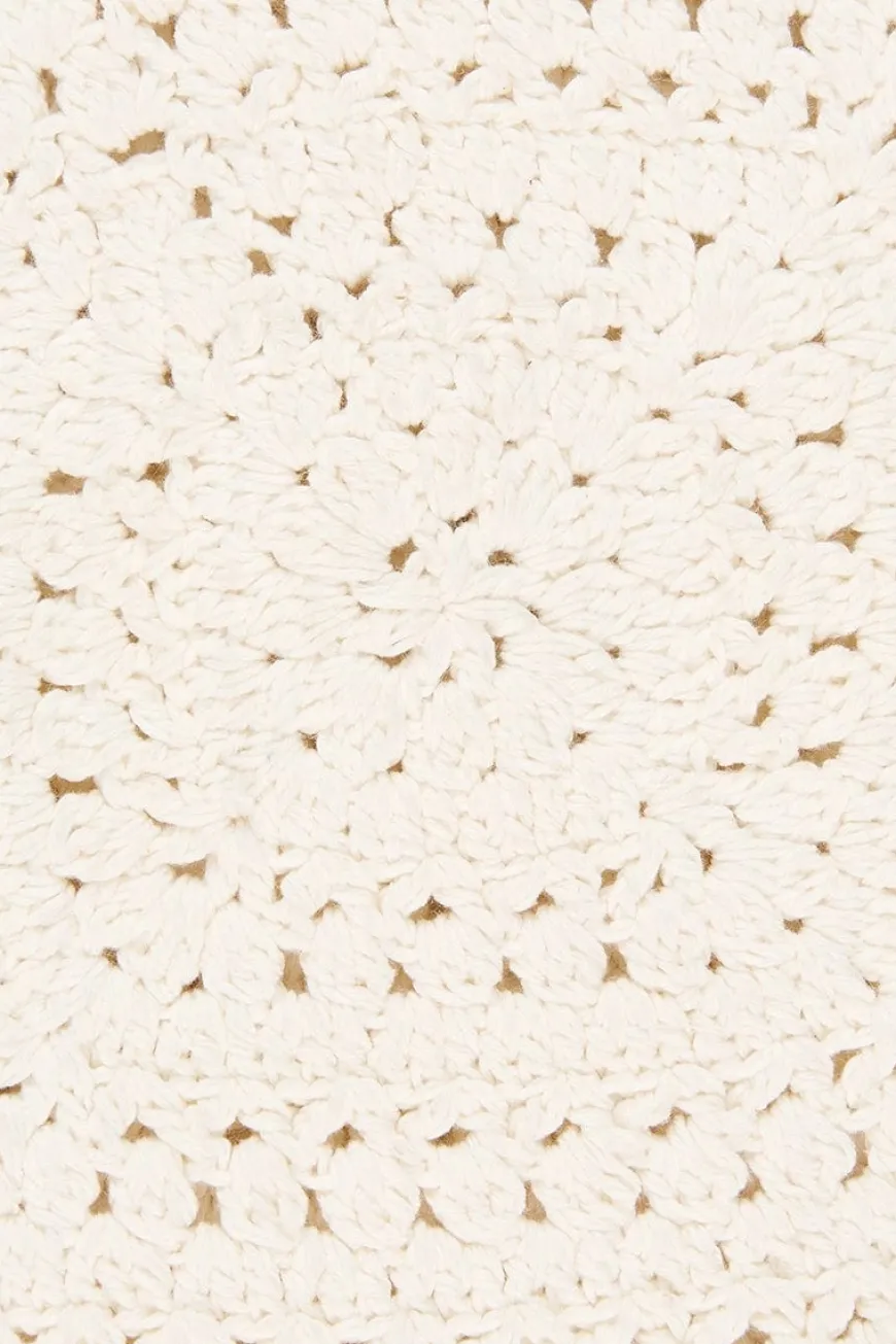 Piccolo Crochet Bag Off White