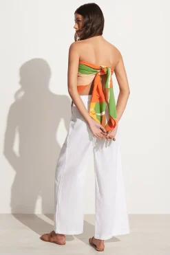 Playa Scarf Costa Smeralda Print - Final Sale