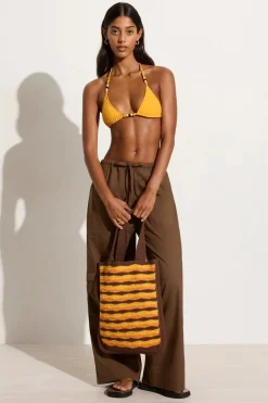 Pula Crochet Tote Bag Orange (Exclusive) - Final Sale