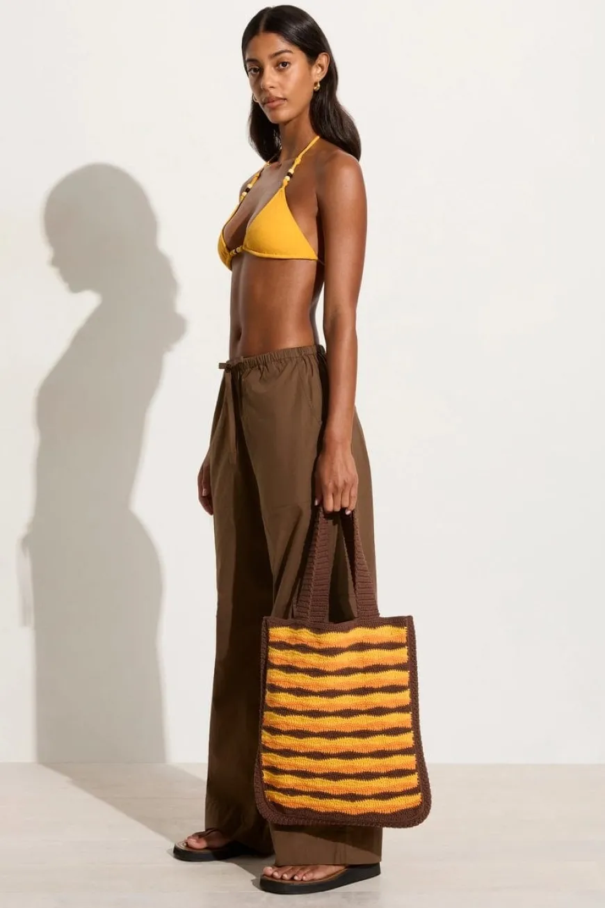 Pula Crochet Tote Bag Orange (Exclusive) - Final Sale