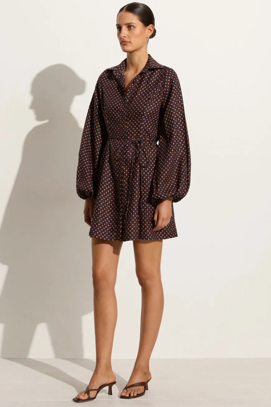Rae Mini Dress Ludovica Polka Dot - Final Sale