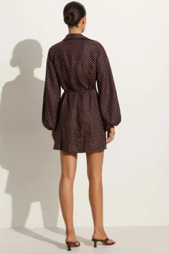 Rae Mini Dress Ludovica Polka Dot - Final Sale