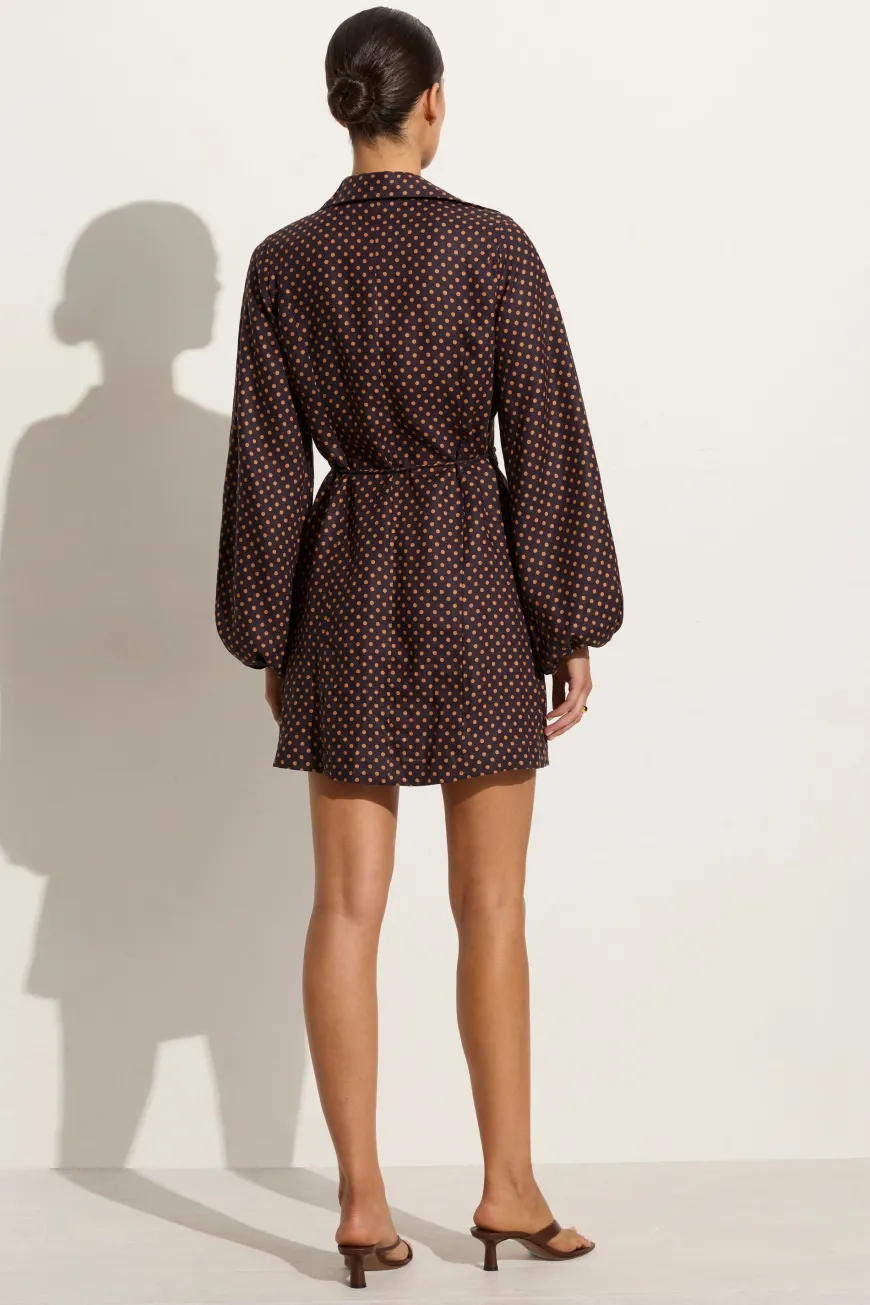 Rae Mini Dress Ludovica Polka Dot - Final Sale