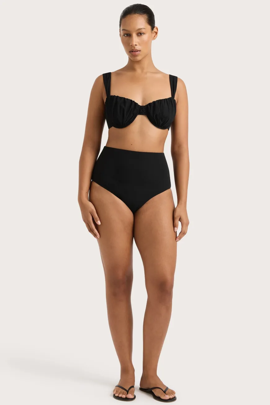 Reyes Bikini Bottom Black