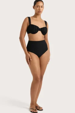 Reyes Bikini Bottom Black