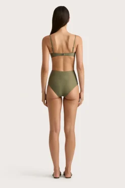 Reyes Bikini Bottom Khaki