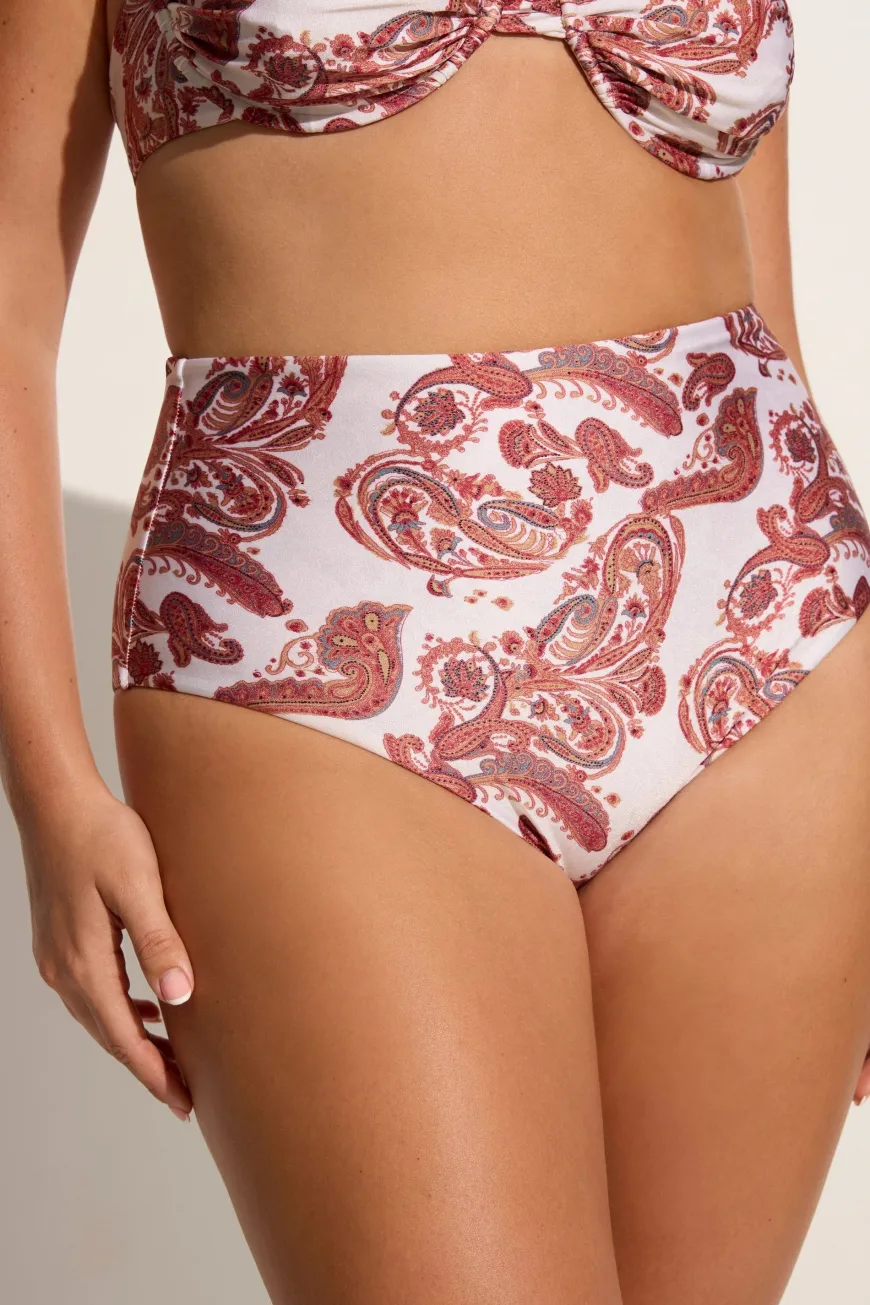 Reyes Bikini Bottoms Alessia Paisley - Final Sale