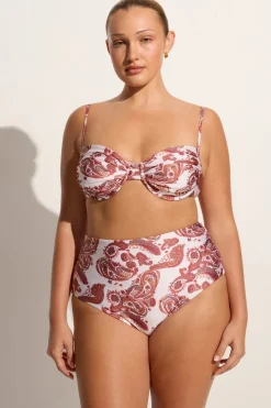 Reyes Bikini Bottoms Alessia Paisley - Final Sale