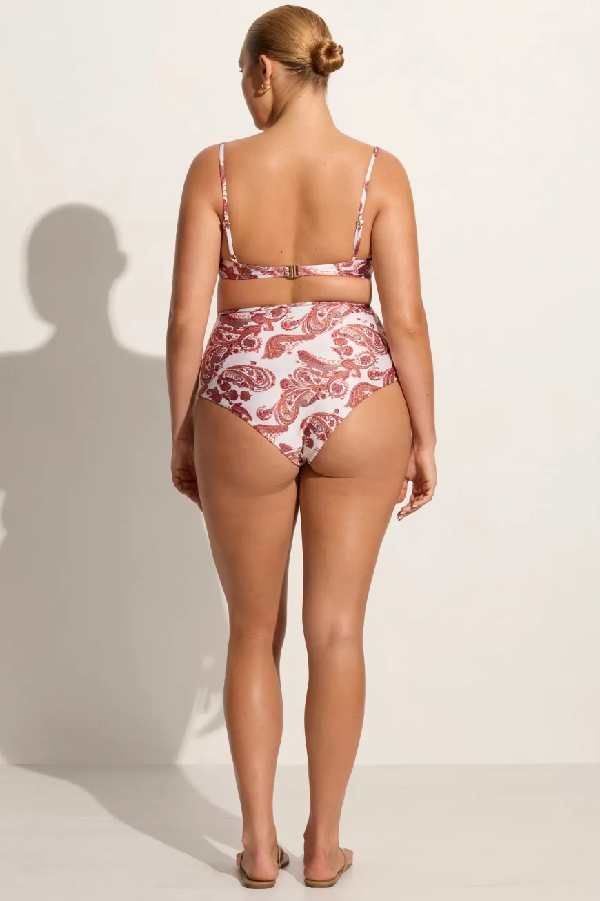 Reyes Bikini Bottoms Alessia Paisley - Final Sale