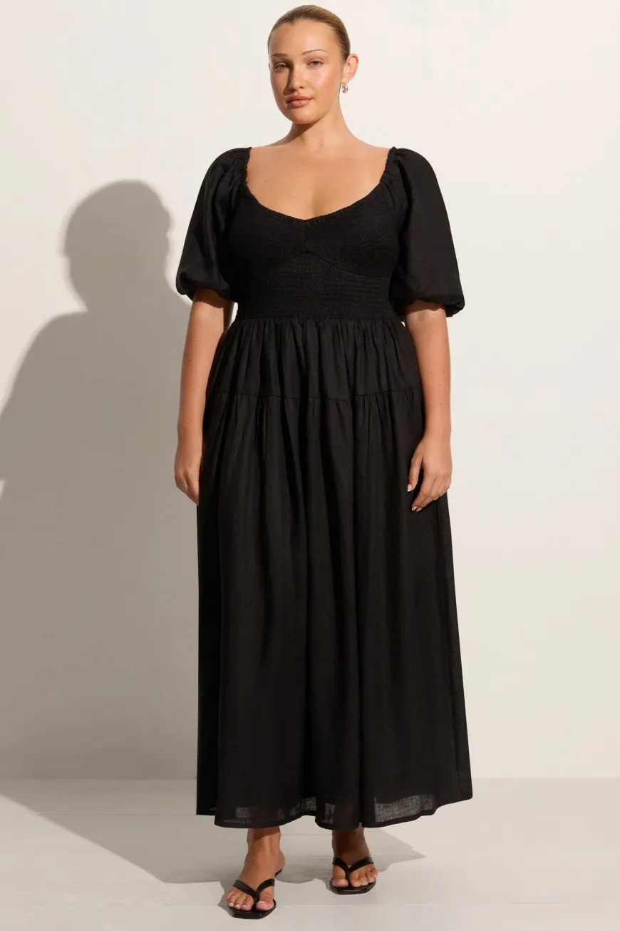 Rosarico Midi Dress Black - Final Sale