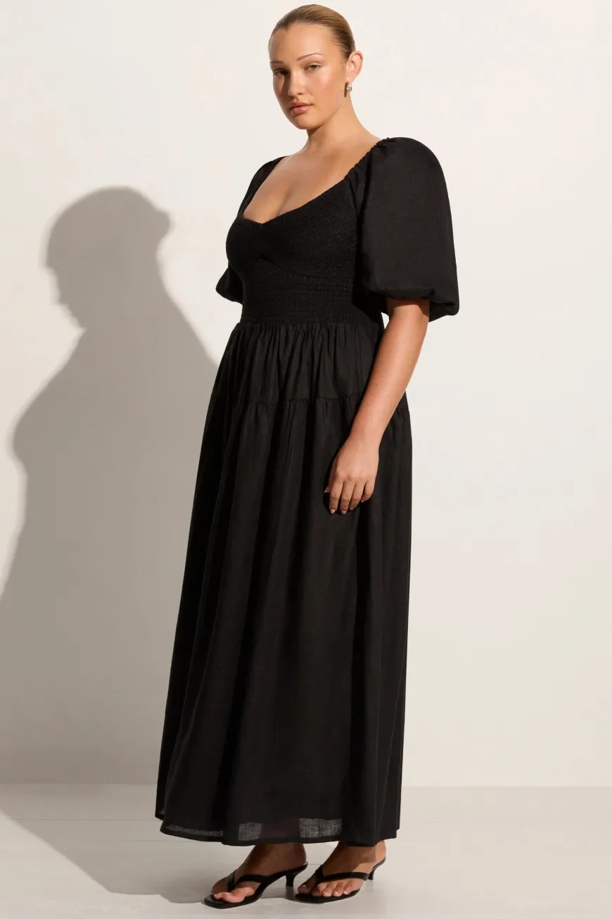 Rosarico Midi Dress Black - Final Sale