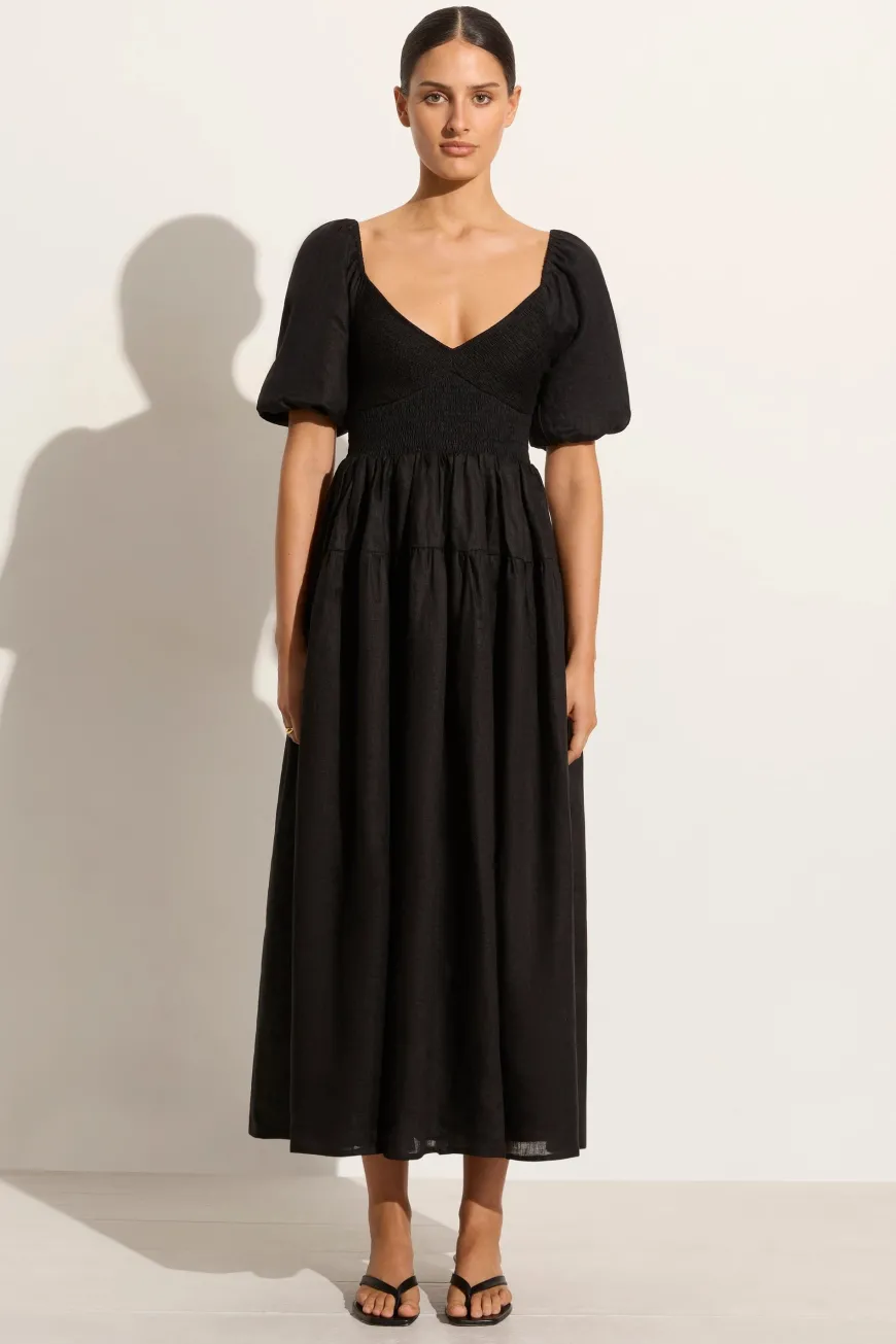 Rosarico Midi Dress Black - Final Sale