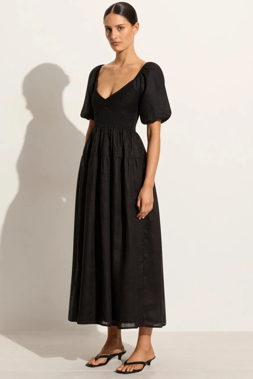 Rosarico Midi Dress Black - Final Sale