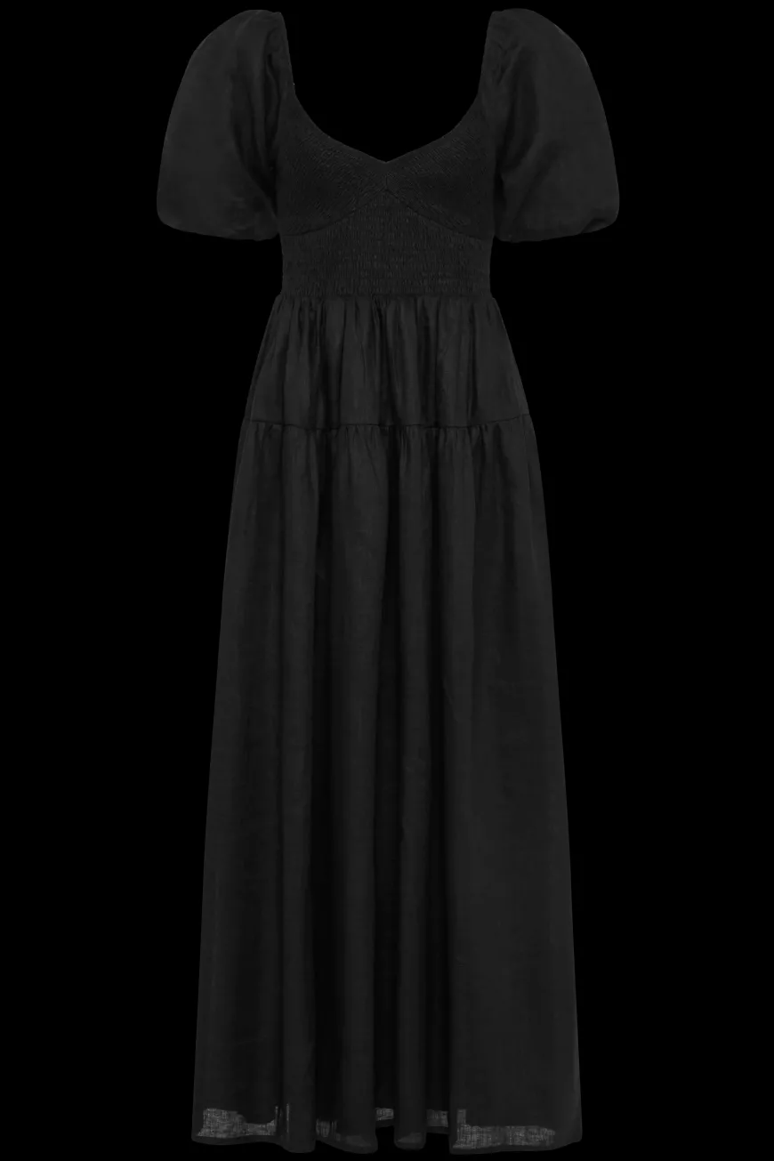 Rosarico Midi Dress Black - Final Sale