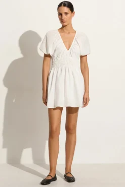 Salone Mini Dress White