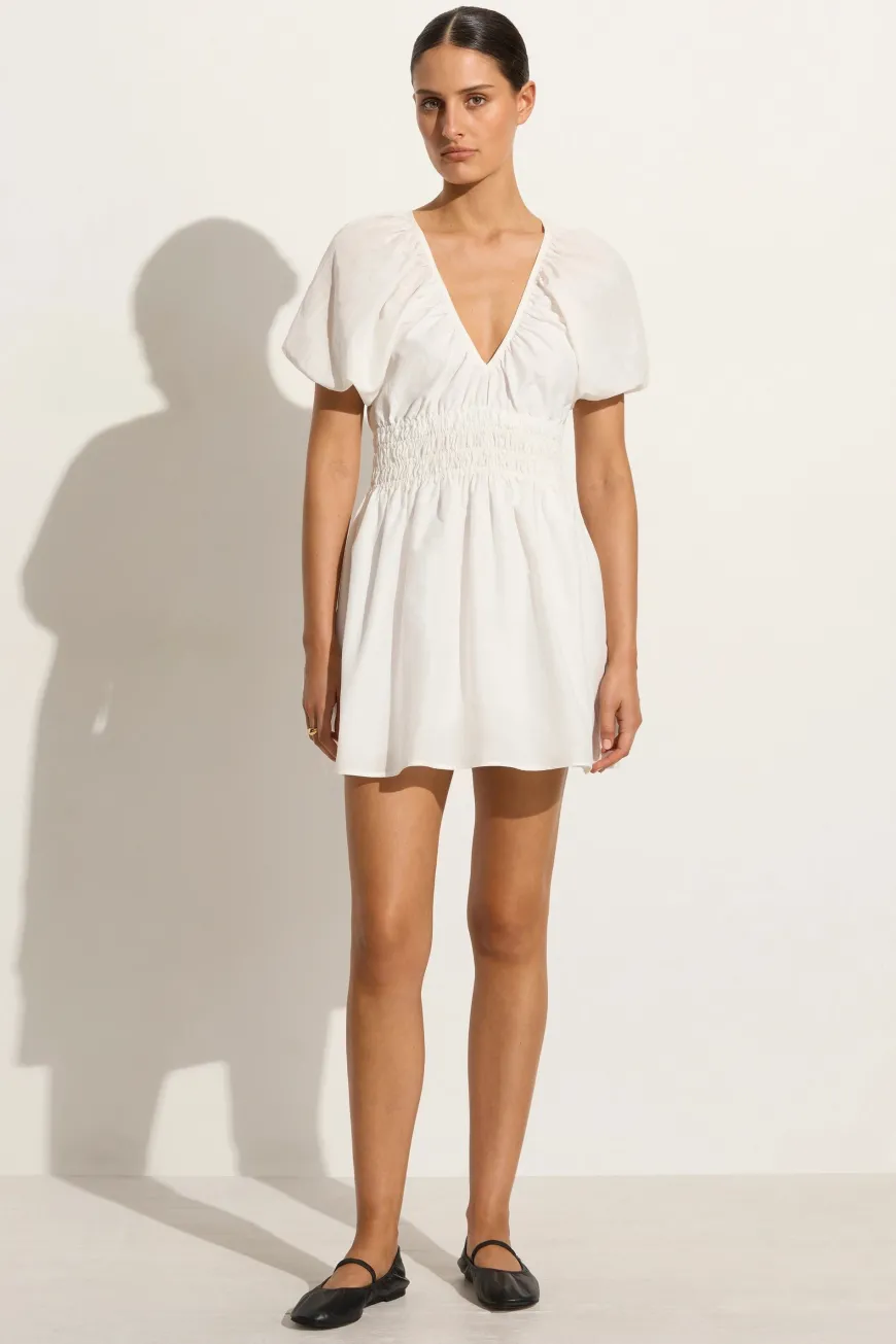 Salone Mini Dress White