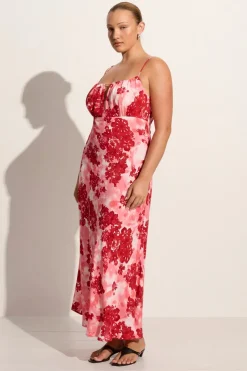 San Paolo Midi Dress Rosella Floral - Final Sale