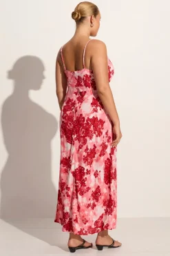 San Paolo Midi Dress Rosella Floral - Final Sale