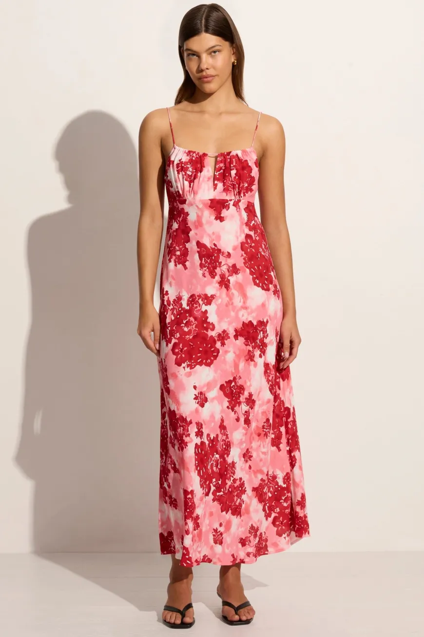 San Paolo Midi Dress Rosella Floral - Final Sale