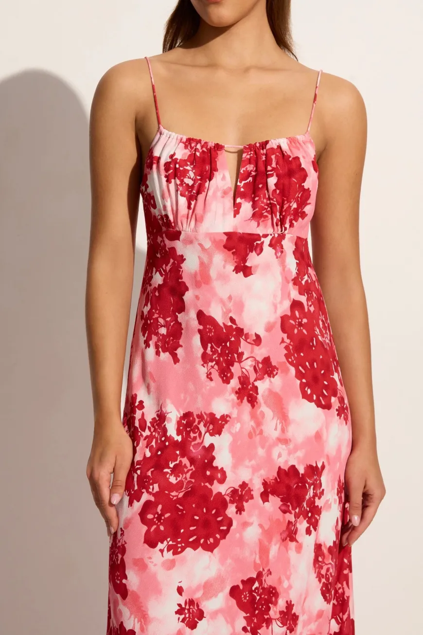 San Paolo Midi Dress Rosella Floral - Final Sale