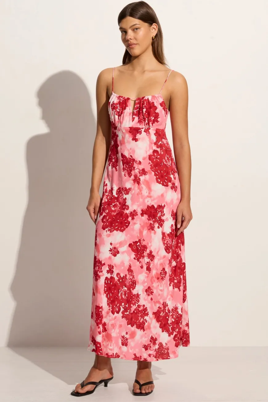 San Paolo Midi Dress Rosella Floral - Final Sale