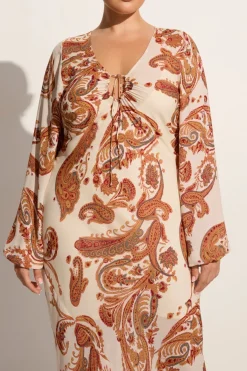 Santos Maxi Dress Alessia Paisley - Final Sale