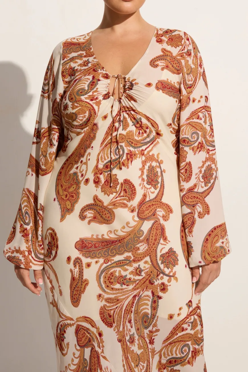 Santos Maxi Dress Alessia Paisley - Final Sale