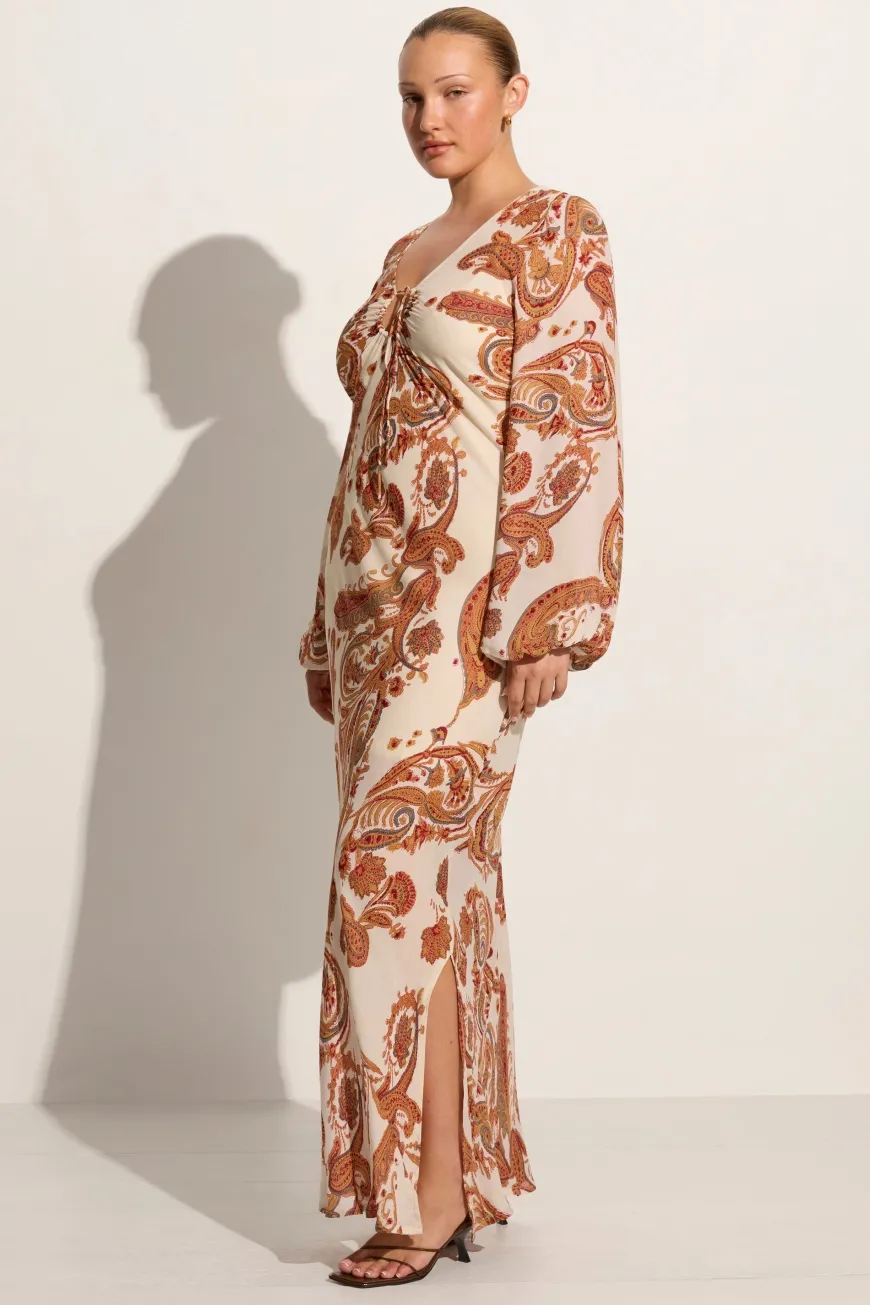 Santos Maxi Dress Alessia Paisley - Final Sale