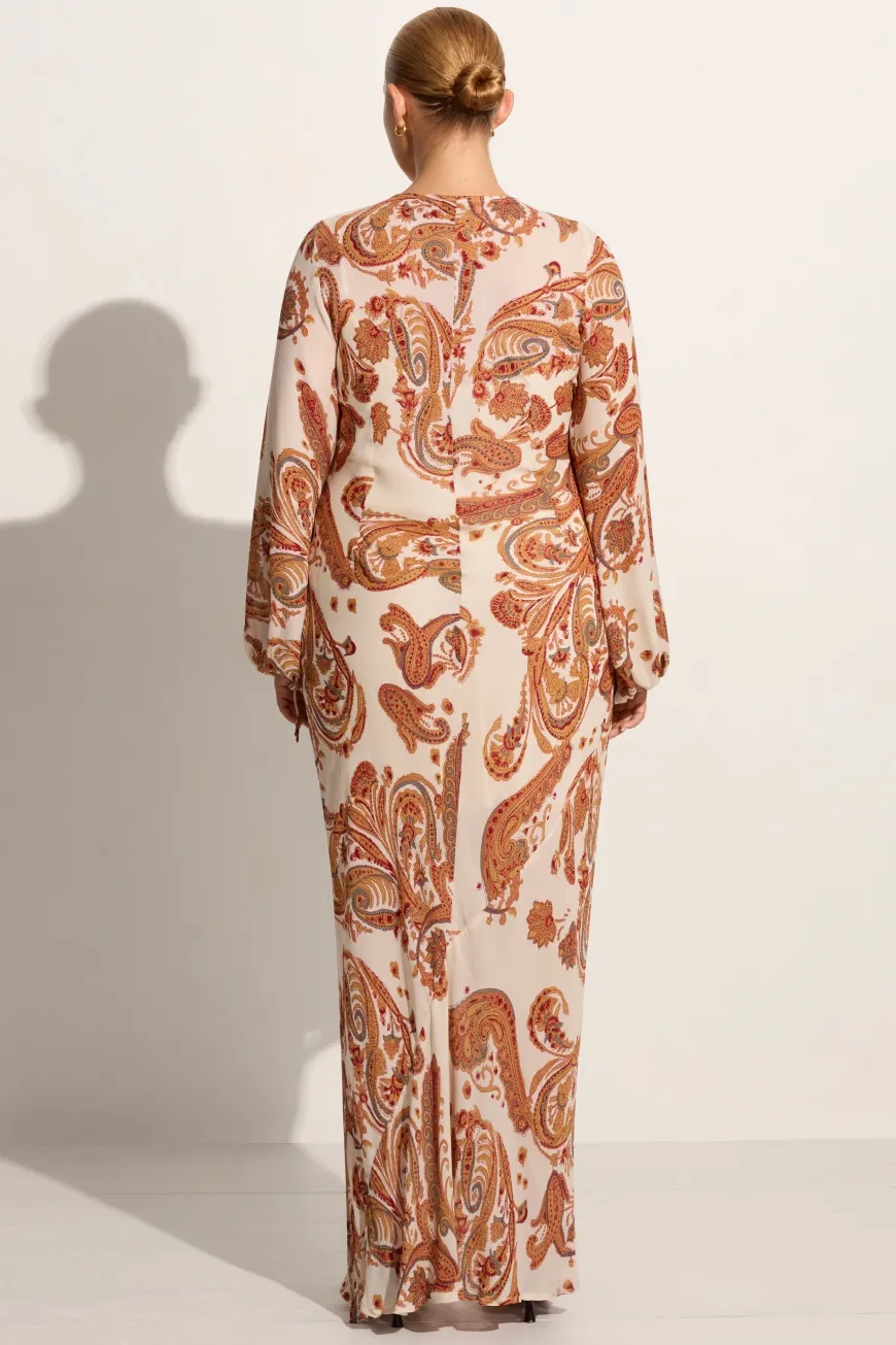 Santos Maxi Dress Alessia Paisley - Final Sale