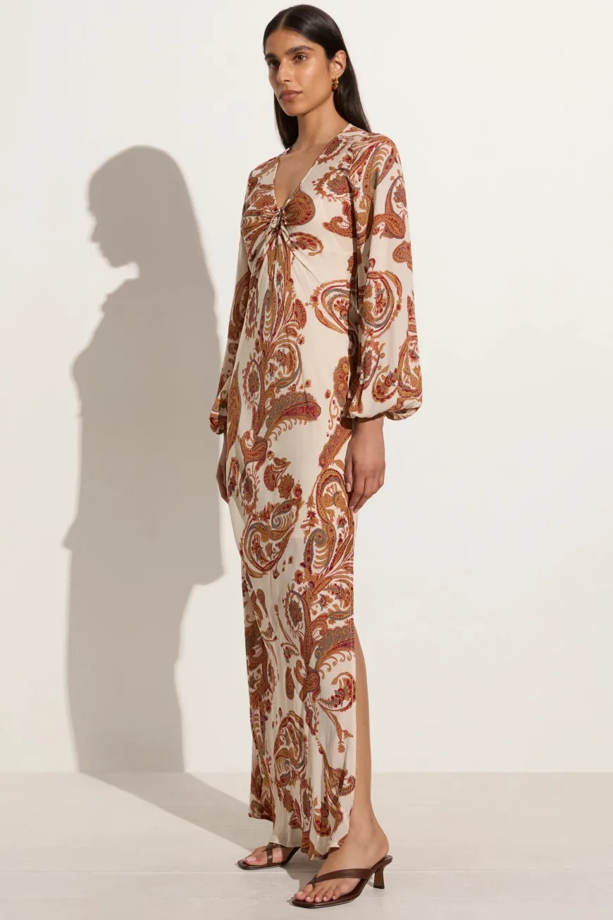 Santos Maxi Dress Alessia Paisley - Final Sale